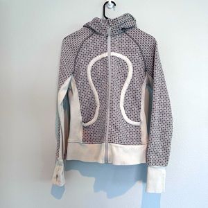 Lululemon gray scuba hoodie size 8
